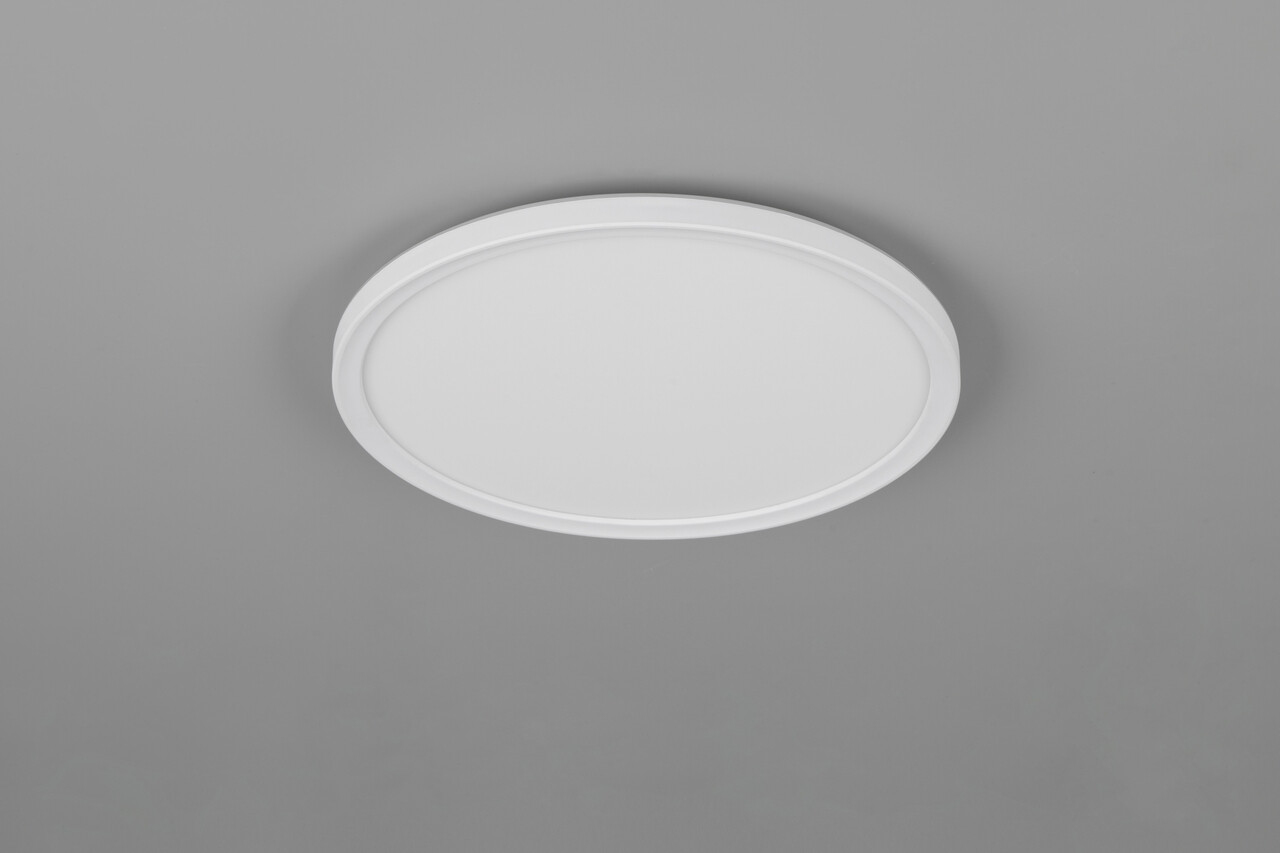 Plafoniera Joko, RL NOW, 29x3 cm, 18W, 1x SMD, plastic, alb - imagine 7